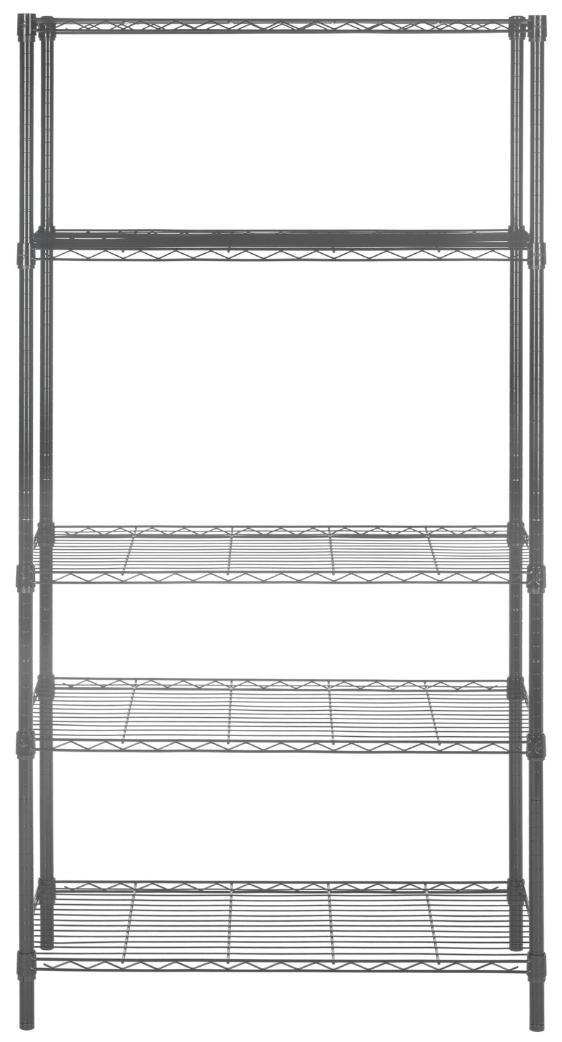 Jonathan Y Julia 71" 5-Tier Adjustable Storage Rack