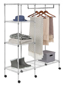 Jonathan Y Eliza 59" Adjustable Wardrobe Rack