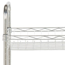 Jonathan Y Laura 37.5" 4-Tier Adjustable Basket Storage Rack