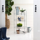 Jonathan Y Laura 37.5" 4-Tier Adjustable Basket Storage Rack
