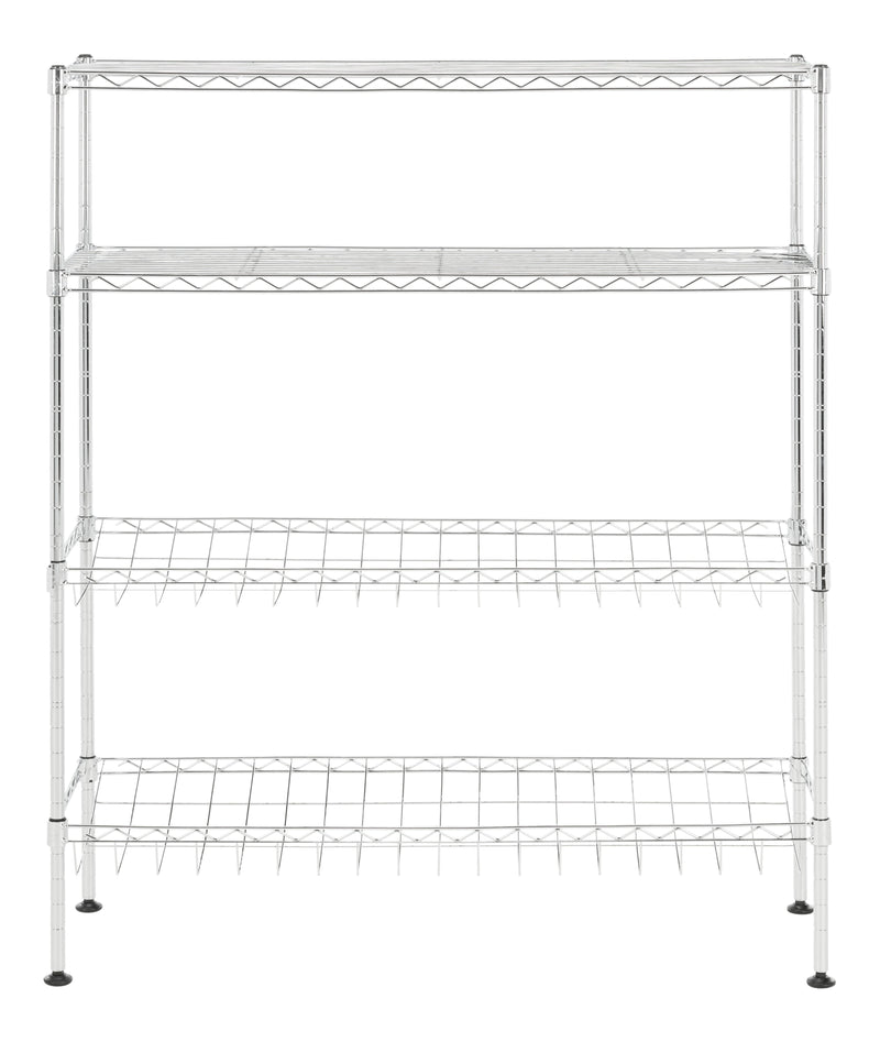 Jonathan Y Carrie 4-Tier 35.8" Shoe Rack