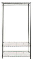 Jonathan Y Beatrice 70.8" Garment Rack with Shelf