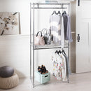 Jonathan Y Elizabeth 78.7" Double-Rail Garment Rack