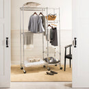 Jonathan Y Cayla 74" Garment Rack on Casters
