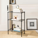 Jonathan Y Suze 35" 3-Shelf Wire Rack