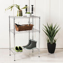 Jonathan Y Suze 35" 3-Shelf Wire Rack