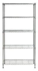 Jonathan Y Etta 5-Shelf 71.6" Wire Rack