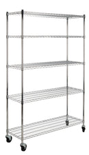 Jonathan Y Nathalie 70.8" 5-Shelf Wire Rack