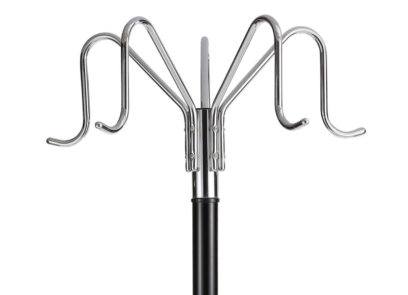 Jonathan Y Ethan 5-Hook 72.8" Metal Parlor Coat Rack