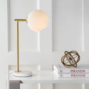 Jonathan Y Charles 20.5" Metal/Marble LED Table Lamp