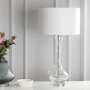 Jonathan Y Belle 31.5" Glass LED Table Lamp