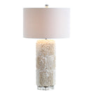 Jonathan Y Rosette 28.5" Seashell/Resin/Crystal LED Table Lamp