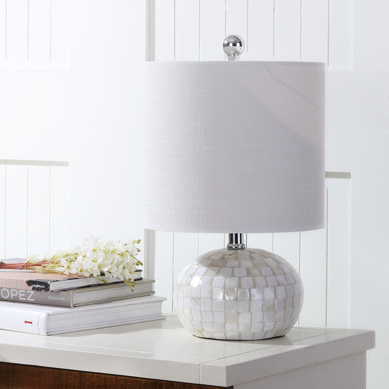 Jonathan Y Wilson 16" Seashell LED Table Lamp