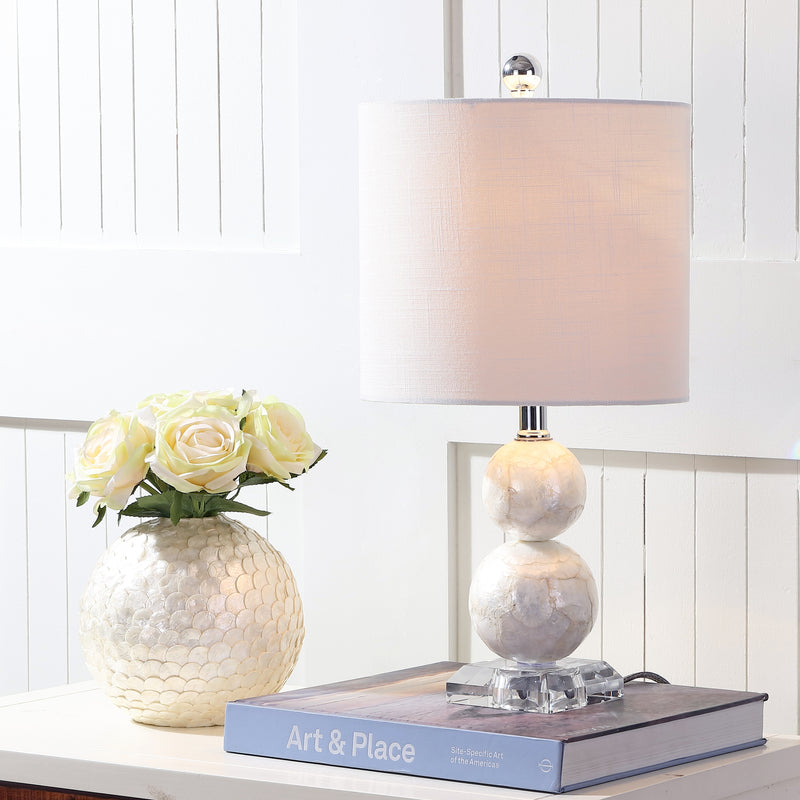 Jonathan Y Bailey 19" Seashell LED Table Lamp