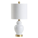 Jonathan Y Perry 20" Ceramic/Metal LED Table Lamp
