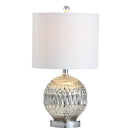Jonathan Y Krister 20.5" Glass/Metal LED Table Lamp