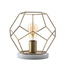 Jonathan Y James 10" Metal/Marble LED Table Lamp
