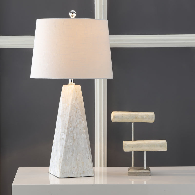 Jonathan Y Naeva 28" Seashell LED Table Lamp