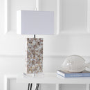 Jonathan Y Cannon 29" Seashell and Crystal LED Table Lamp