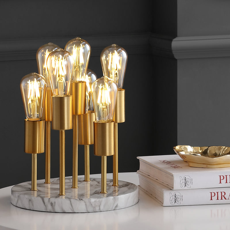 Jonathan Y Pleiades 13.5" Modern Metal/Resin LED Accent Lamp