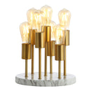 Jonathan Y Pleiades 13.5" Modern Metal/Resin LED Accent Lamp