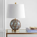 Jonathan Y Andrews 21.5" LED Glass/Rope Table Lamp