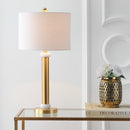 Jonathan Y Gregory 27" Metal/Marble LED Table Lamp