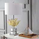 Jonathan Y Mia 24.5" Crystal LED Table Lamp