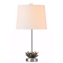 Jonathan Y Amelia Lotus 25" Crystal LED Table Lamp