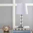 Jonathan Y Hudson 20" Crystal Mini LED Table Lamp