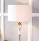 Jonathan Y Adalyn 61" Crystal / Metal LED Floor Lamp