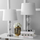 Jonathan Y Aubrey 24" Crystal LED Table Lamp