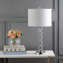 Jonathan Y Hailey 26" Crystal LED Table Lamp