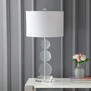 Jonathan Y Paisley 29.5" Crystal LED Table Lamp