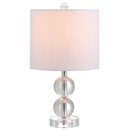 Jonathan Y Brooklyn 17.5" Crystal LED Table Lamp