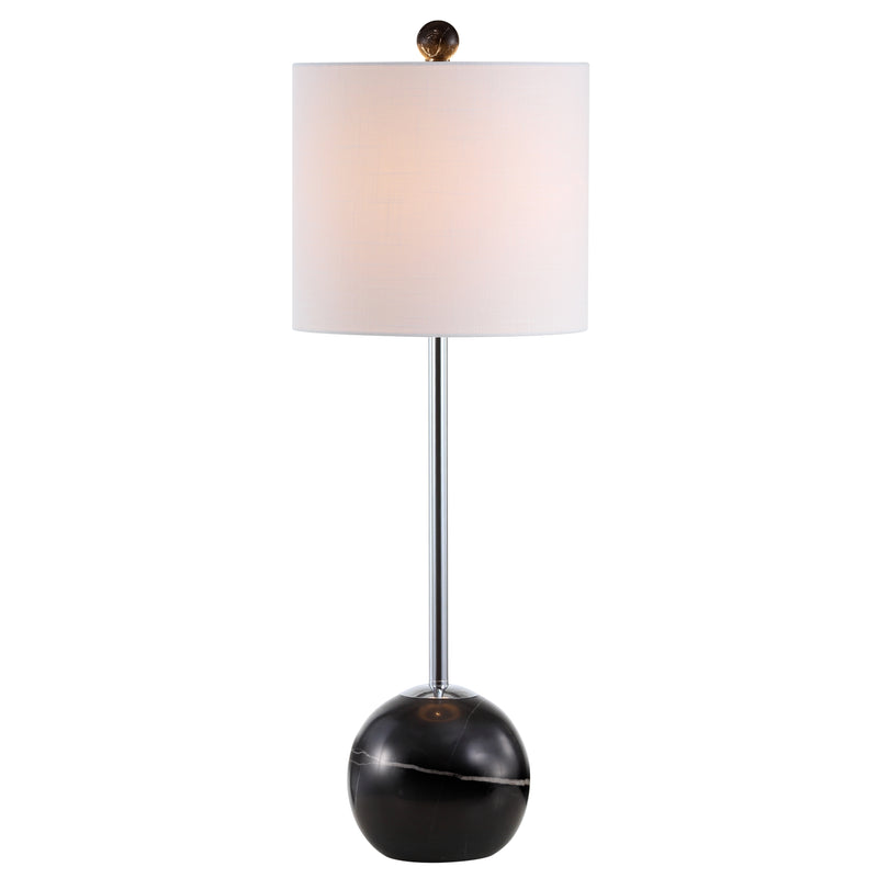 Jonathan Y Alexa 31.5" Marble Sphere LED Table Lamp