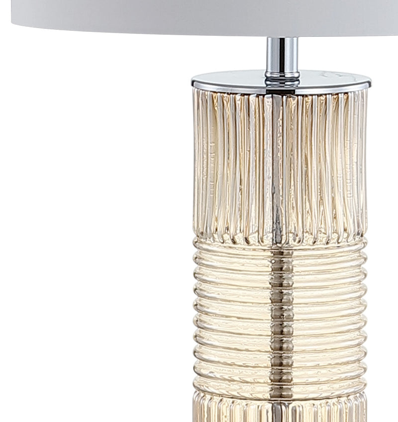 Jonathan Y Genevieve 30" Glass/Crystal LED Table Lamp