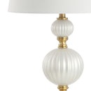 Jonathan Y Maddie 30" Glass/Crystal LED Table Lamp