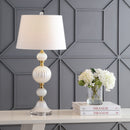 Jonathan Y Maddie 30" Glass/Crystal LED Table Lamp