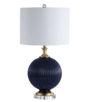 Jonathan Y Lucette 26.5" Glass/Crystal LED Table Lamp