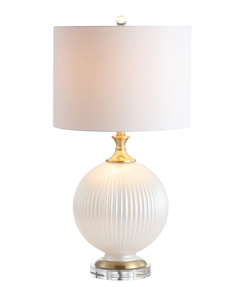 Jonathan Y Lucette 26.5" Glass/Crystal LED Table Lamp