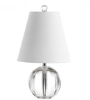 Jonathan Y Goddard 16" Crystal Ball/Metal LED Table Lamp