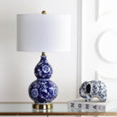 Jonathan Y Lee 27" Ceramic Chinoiserie LED Table Lamp