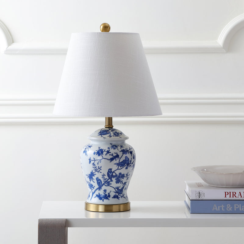 Jonathan Y Penelope 22" Chinoiserie LED Table Lamp
