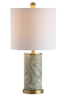 Jonathan Y Swirl 20.5" Ceramic LED Table Lamp