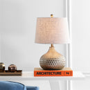 Jonathan Y Bates 22" Honeycomb LED Table Lamp