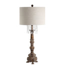 Jonathan Y Carlisle 33.5" Resin/Acrylic LED Table Lamp