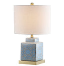 Jonathan Y Catherine 22" Ceramic/Metal Ginger Jar LED Table Lamp