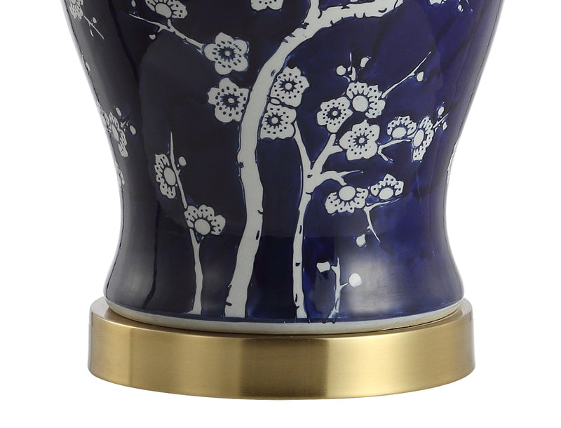 Jonathan Y Gracie 29.5" Ginger Jar Ceramic/Metal LED Table Lamp