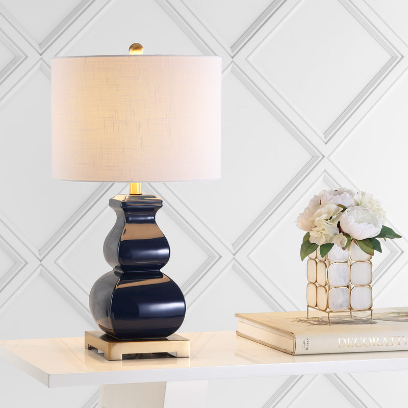 Jonathan Y Vienna 25.5" Ceramic LED Table Lamp